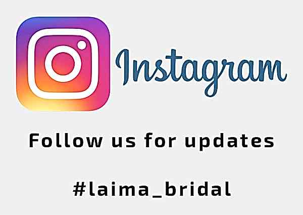 Laima Bridal on Instagram.
