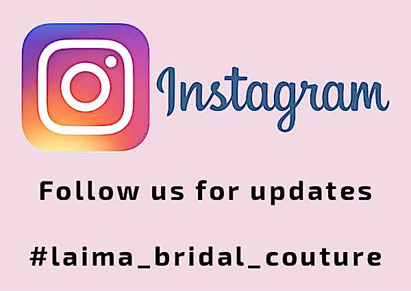 Laima Bridal Luxury Couture on Instagram.